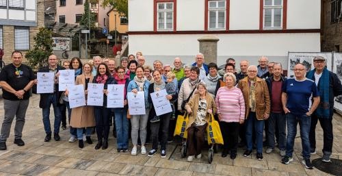 Gruppenfoto Spendenübergabe