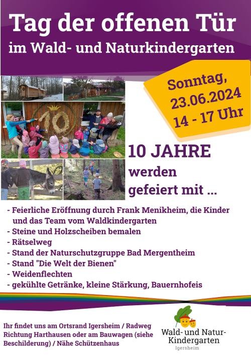 Plakat Waldkindergarten